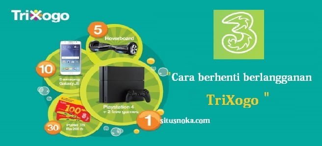 Cara Berhenti berlangganan TriXogo