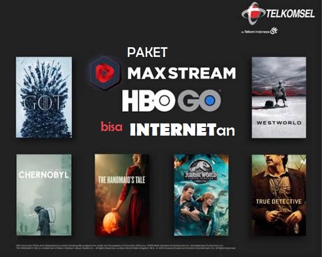 Paket MAXstream HBO GO bisa Internetan