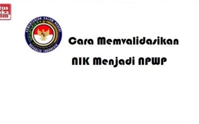 Cara memvalidasikan NIK menjadi NPWP 4.7 (127)