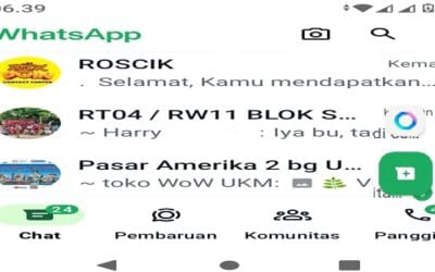 Cara menggunakan Meta AI pada Whatsapp Group 4.7 (217)