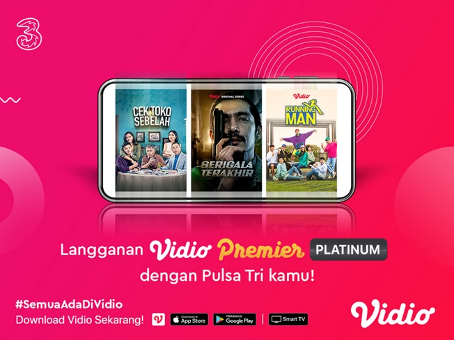 Cara Mendapatkan Video Premier Gratis TRI