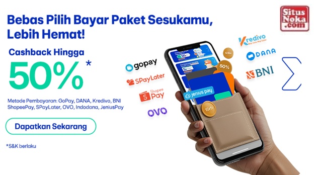 Cashback Program Promo Provider Telkomsel Indosat TRI 4.9 (219)
