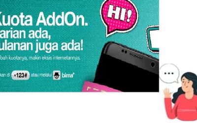 Cara mengaktifkan kuota AddOn TRI 4.7 (189)