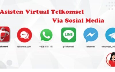 Asisten Virtual Telkomsel Lewat Sosial Media 4.7 (210)