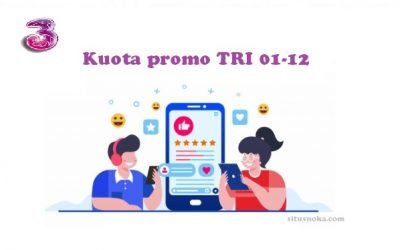 Cara menggunakan kuota promo TRI 01-12 4.7 (108)