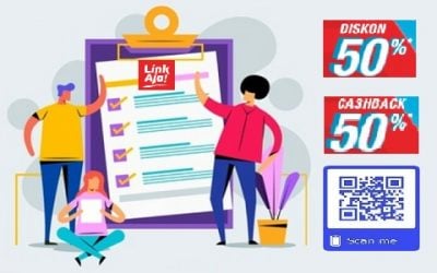 LinkAja QR Telkomsel Bank BUMN 4.8 (97)