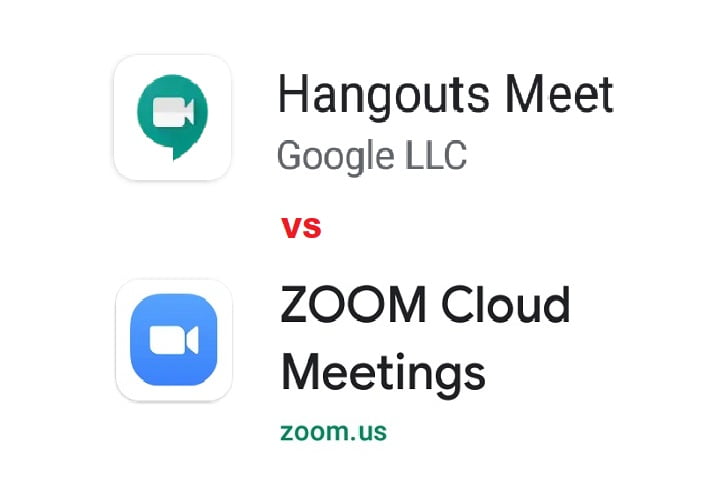 Perbedaan Aplikasi Google meet Vs Zoom