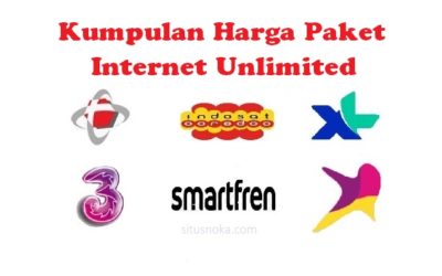 Paket Internet Unlimited All Operator 4.7 (632)