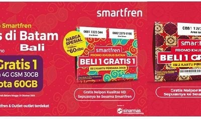 Paket Smartfren Unlimited 60Rb 30GB 0 (0)